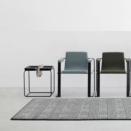 现代风格边桌 - HERMES - TM Leader Contract - 金属 / 实木 / 金属桌脚