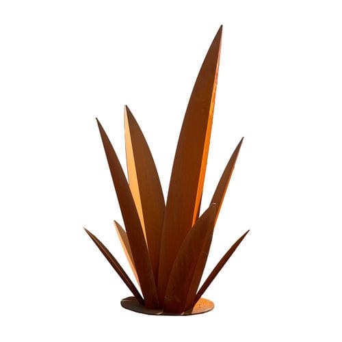 特种钢雕塑 - Feuille Agave - FBC-TONTON GLOUTON - 花园 / 落地式 / 古铜色