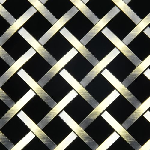 不锈钢金属丝网 - QKCWM-06 - HEBEI JOINWIN ARCHITECTURAL DESIGN CO.,LTD - 黄铜 / 铜 / 铝制
