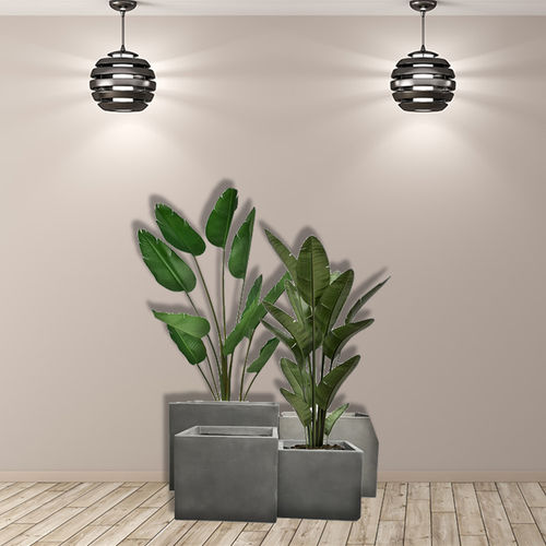 玻璃纤维花坛 - RF-0006 - Guangdong Ronglin New Material technology .Co.,Ltd - 混凝土 / 正方形 / 定制