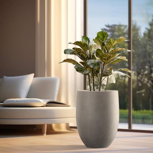 玻璃纤维园艺花盆 - RC-1016 - Guangdong Ronglin New Material technology .Co.,Ltd - 混凝土 / 圆形 / 防紫外线
