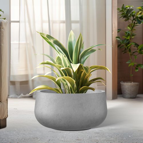 玻璃纤维花坛 - RC-1003 - Guangdong Ronglin New Material technology .Co.,Ltd - 混凝土 / 圆形 / 定制