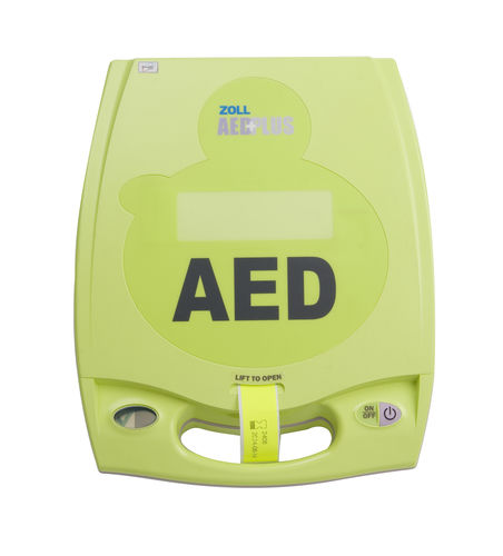 自动体外除颤器AED除颤器 - ZOLL AED PLUS® - ZOLL - 用于运动场 / 酒店 / 办公室