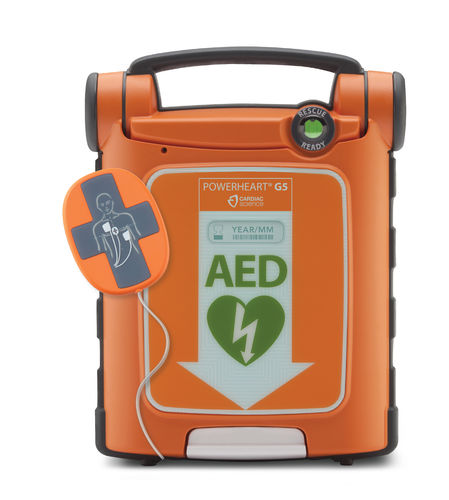 自动体外除颤器AED除颤器 - POWERHEART® G5 - ZOLL - 用于运动场 / 酒店 / 办公室