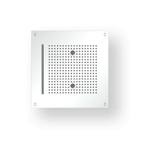 嵌入式淋浴莲蓬头 - W42C14 - AQUAFORM - 正方形 / 雨水 / 内置照明