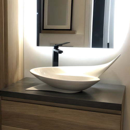 台上盆 - JISHUI - GUCH DESIGN - 坚硬表面 / 豪华 / 手工制作