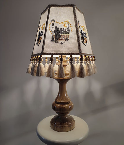 台灯 - New Jersey 03 - DelightLamps - 布料 / 漆木 / 传统风格