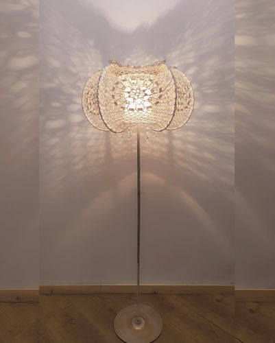 落地灯 - Dubai 08 - DelightLamps - 金属 / 水晶 / 布料
