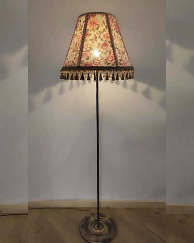 落地灯 - Madrid 04 - DelightLamps - 金属 / 水晶 / 布料