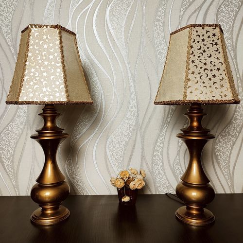 台灯 - Rome 01 - DelightLamps - 布料 / 木质 / 传统风格