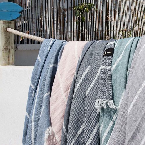 亚麻浴巾 - COLORFUL - dELENZO LINEN FROM EUROPE S.L