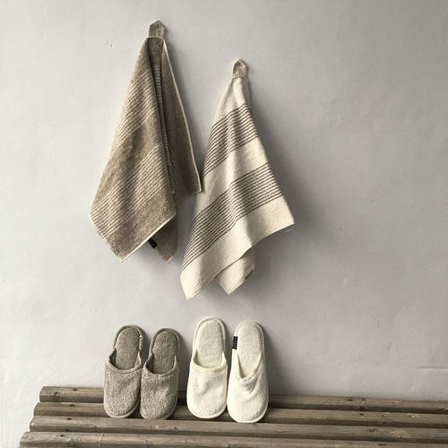 棉质浴巾 - TERRY TOWEL + SLIPPERS - dELENZO LINEN FROM EUROPE S.L - 亚麻 / 酒店 / 可定制