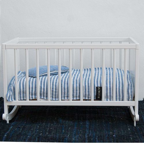亚麻床单 - HANSEL MINI CRIB - dELENZO LINEN FROM EUROPE S.L - 用于婴儿 / 可水洗