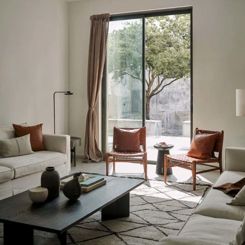 立式窗帘 - CORCEGA - dELENZO LINEN FROM EUROPE S.L - 条纹 / 亚麻