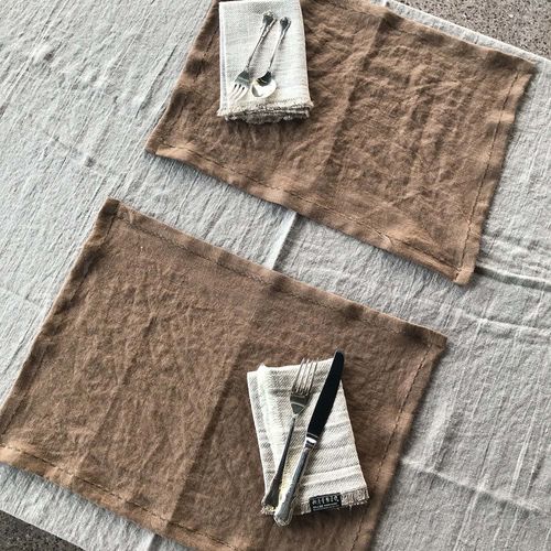 亚麻餐垫 - STITCH - dELENZO LINEN FROM EUROPE S.L - 现代风格 / 酒店 / 餐厅