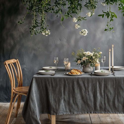 亚麻桌布 - TABLECLOTH - dELENZO LINEN FROM EUROPE S.L - 商用 / 酒店 / 餐厅