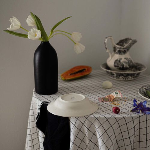 亚麻桌布 - CHECKERED - dELENZO LINEN FROM EUROPE S.L - 酒店 / 餐厅