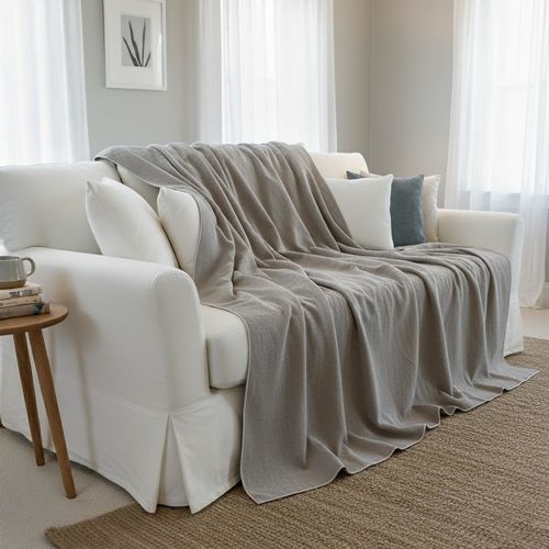 亚麻家居毯 - dELENZO LINEN FROM EUROPE S.L