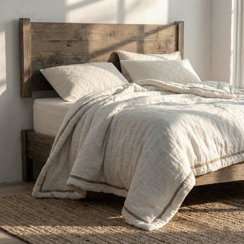 亚麻被子 - NORDIC PADDING - dELENZO LINEN FROM EUROPE S.L - 美利奴羊毛 / 干洗