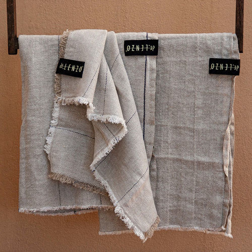 亚麻浴巾 - OLIVE - dELENZO LINEN FROM EUROPE S.L - 商用