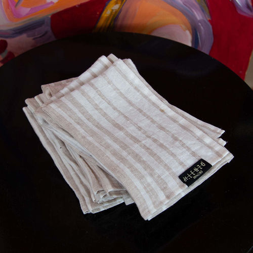 亚麻餐巾纸 - ELISABETH - dELENZO LINEN FROM EUROPE S.L - 可水洗 / 可定制