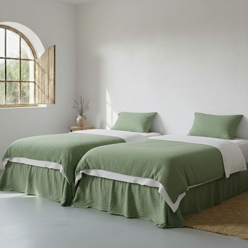 亚麻床上用品套件 - GREEN GRASS - dELENZO LINEN FROM EUROPE S.L