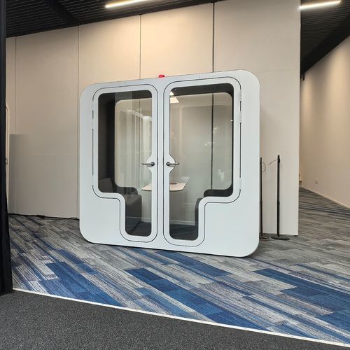 声学办公桌POD - 2P - Dancoo Acoustic Pods Manufacturing Co.,Ltd. - 可调节 / 人体工学 / 带视频会议系统