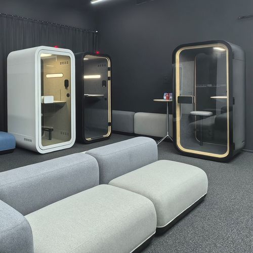 办公室电话亭 - ONE COMPACT - Dancoo Acoustic Pods Manufacturing Co.,Ltd. - 开放空间 / 胶合板 / 桦木