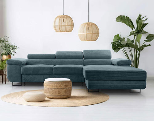 转角沙发 - PABLO : 1519B - Best Mobilier - 床 / 现代风格 / 丝绒