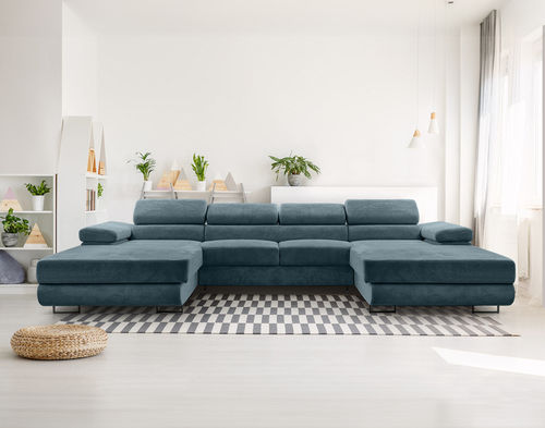 转角沙发 - PABLO : 1521B - Best Mobilier - 床 / 现代风格 / 丝绒