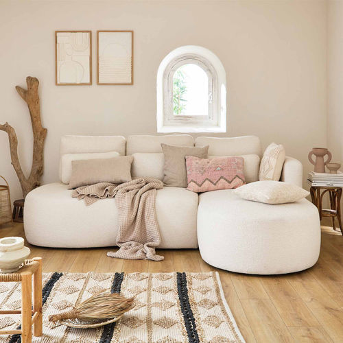 转角沙发 - MAHINA : 1551BEI - Best Mobilier - 床 / 现代风格 / 布料