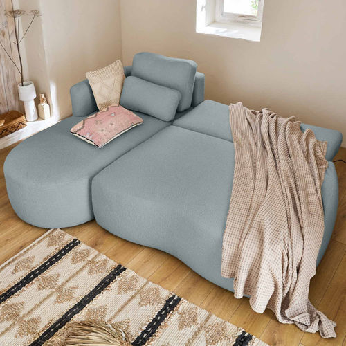 转角沙发 - MAHINA : 1552B - Best Mobilier - 现代风格 / 布料 / 带扶手
