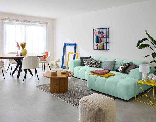 转角沙发 - RAY : 1673B - Best Mobilier - 现代风格 / 布料 / 带扶手