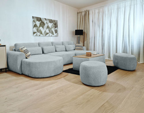 沙发床 - MAHINA: 2329B - Best Mobilier - 现代风格 / 布料 / 带扶手