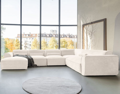 组合沙发 - Felix: 2789BEI - Best Mobilier - 现代风格 / 布料 / 带扶手
