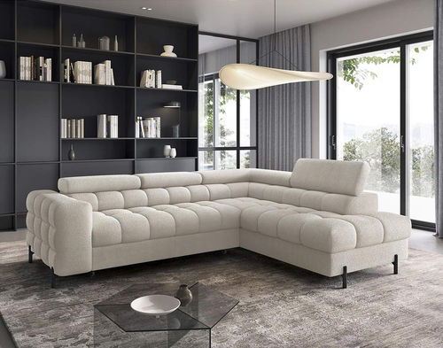 转角沙发 - ELISA: 2976BEI - Best Mobilier - 床 / 现代风格 / 布料