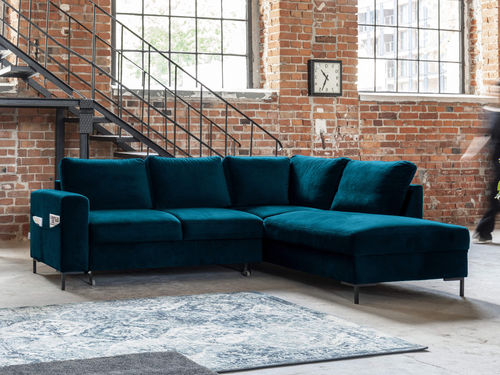 转角沙发 - LILLY : 1065BC - Best Mobilier - 床 / 现代风格 / 丝绒