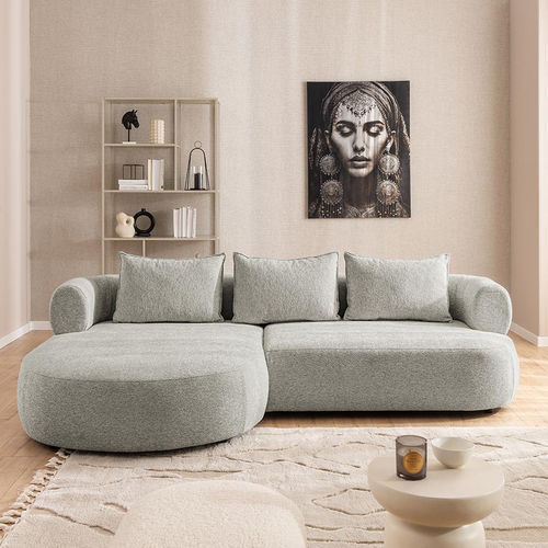 转角沙发 - ANGELA - Best Mobilier - 现代风格 / 客厅 / 丝绒