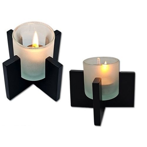 木质小蜡烛座 - CANDLE-5 - Beyond Menus - 酒店