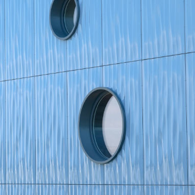 立面板 - Waterwave curtain - Fielitz - 铝制 / 钢 / 铜