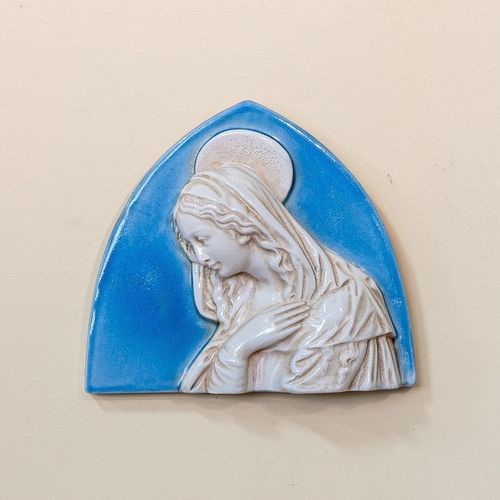 釉面陶瓷雕塑 - Madonna Piccola - cestenoli srl - 手工 / 意大利制造 / 壁挂
