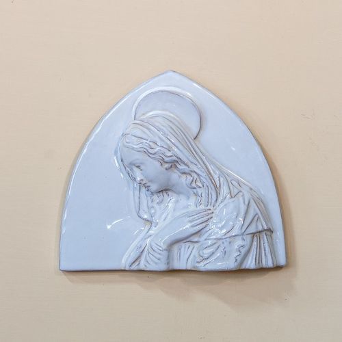 釉面陶瓷雕塑 - Madonna Piccola - cestenoli srl - 手工 / 意大利制造 / 壁挂