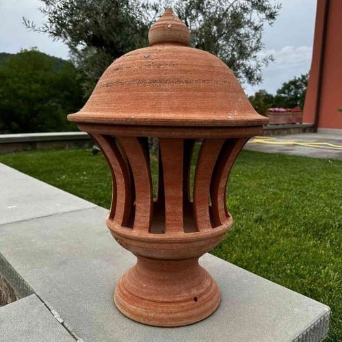 传统风格灯笼 - a strisce - cestenoli srl - 赤陶 / 圆形 / 花园