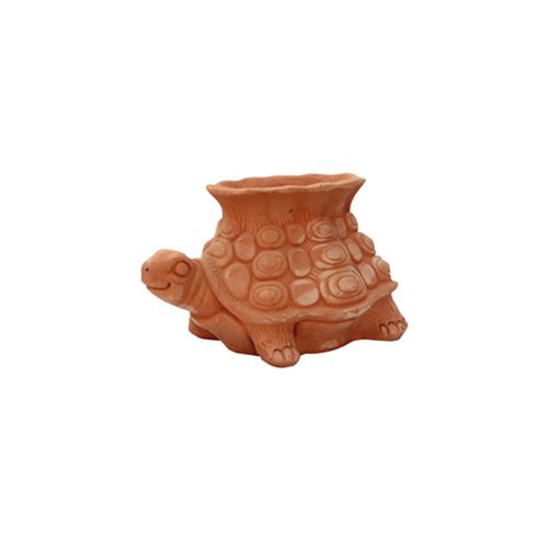 赤陶花盆 - Tartaruga Aperta - cestenoli srl - 独立式 / 圆形 / 家用