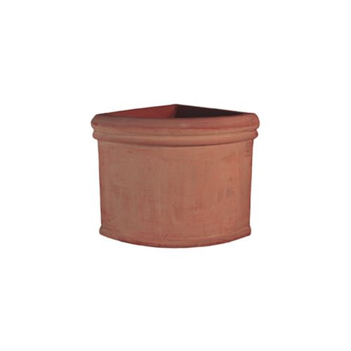 赤陶园艺花盆 - Basso Liscio Impruneta - cestenoli srl - 角形 / 家用