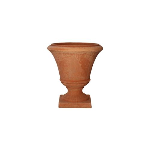 赤陶园艺花盆 - Calice Liscio Impruneta - cestenoli srl - 圆形 / 家用