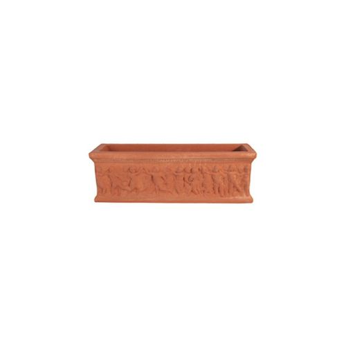赤陶花坛 - con putti - cestenoli srl - 长方形 / 手工 / 传统风格