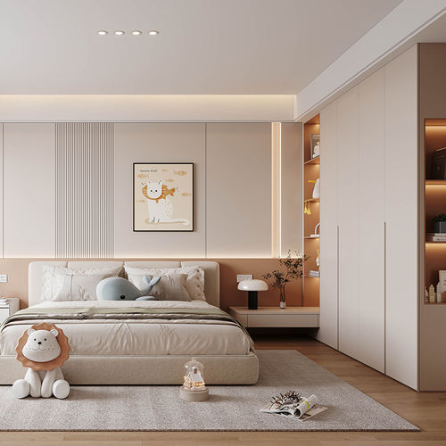 白色儿童房 - DFD-GR-01 - Dief Flooring - 橙色 / 个性化颜色 / 木质