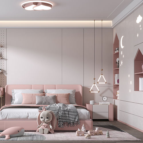 灰色儿童房 - DFD-GR-06 - Dief Flooring - 粉色 / 个性化颜色 / 木质