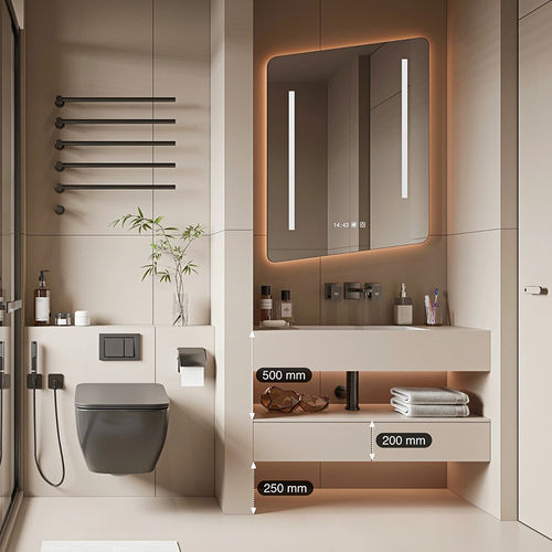 壁挂台盆柜 - DFD-BV-01 - Dief Flooring - 木质 / 烧结石 / 现代风格